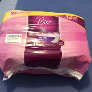 Poise Pads, package of 56, ultimate absorbency.  Brand new.